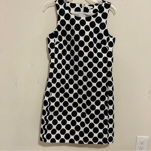 GAP Black and White Polka Dot Dress/ S